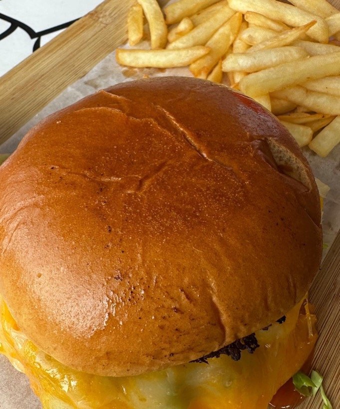 Hamburguesa con papas